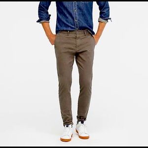 J. Crew 250 Skinny Fit Chino in Grey Size 32/32